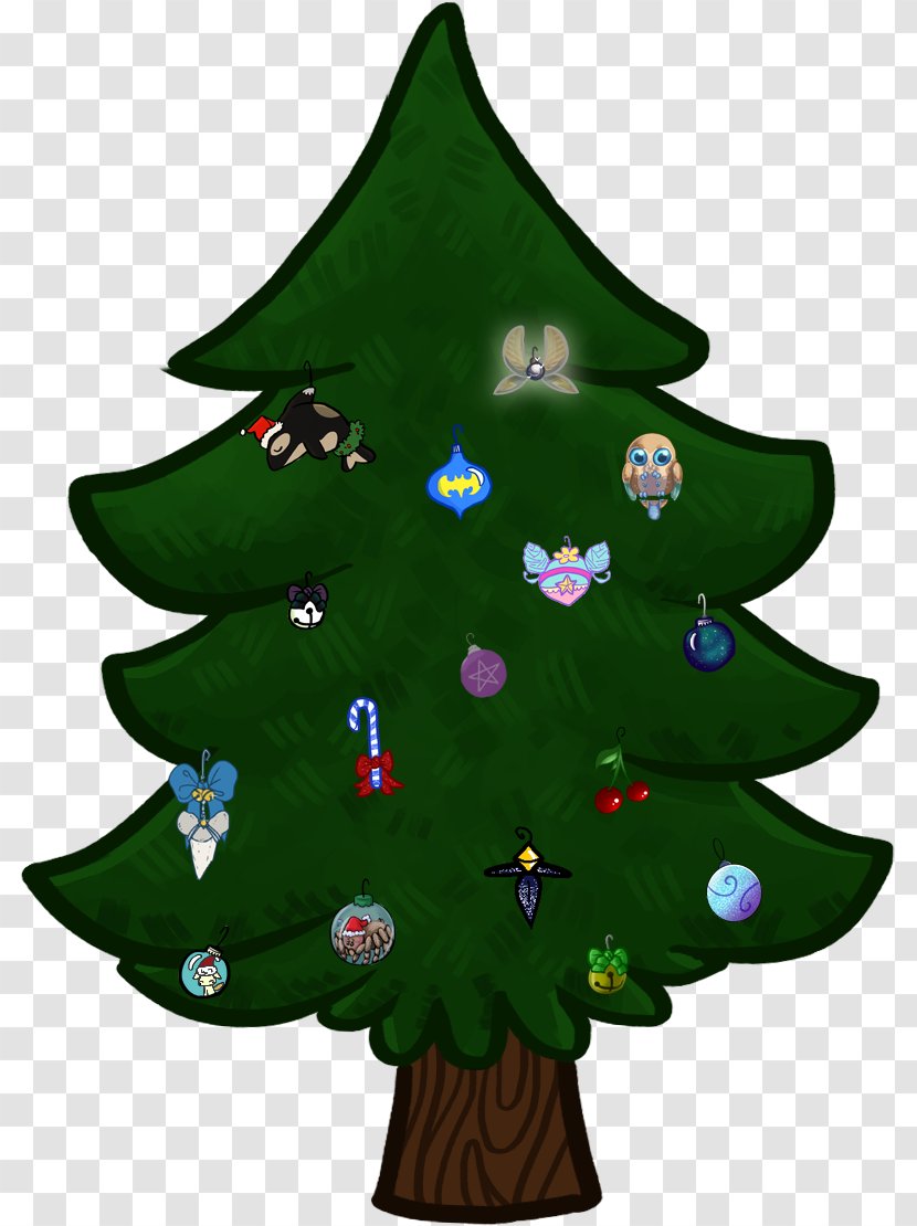 Christmas Tree Ornament Spruce Pine - Cat Transparent PNG