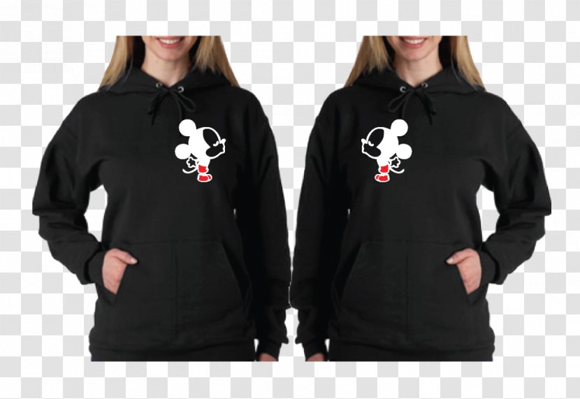 Hoodie T-shirt Minnie Mouse Clothing - Hood - Soul Mate Transparent PNG