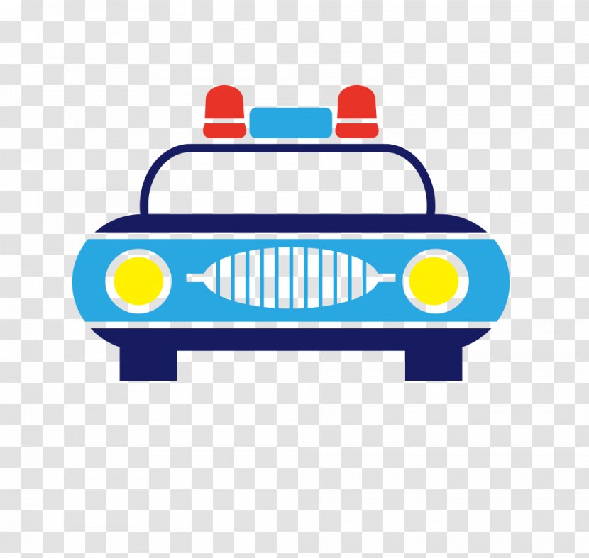 Police Car - Technology - Blue Transparent PNG