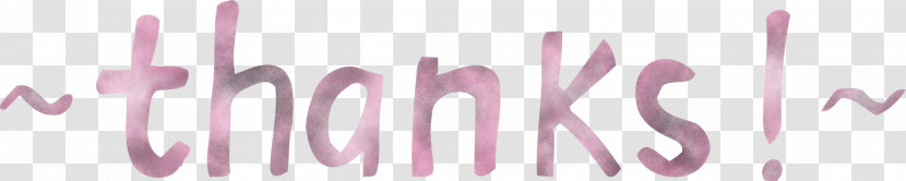 Thanks Calligraphy Calligraphy Transparent PNG