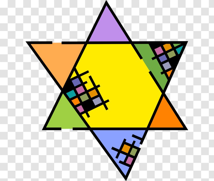 Yellow Badge Star Of David Judaism Jewish People The Holocaust - History Transparent PNG