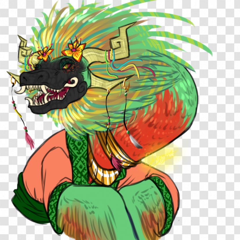 Feathered Serpent Drawing Legendary Creature - Vertebrate - Winged Transparent PNG
