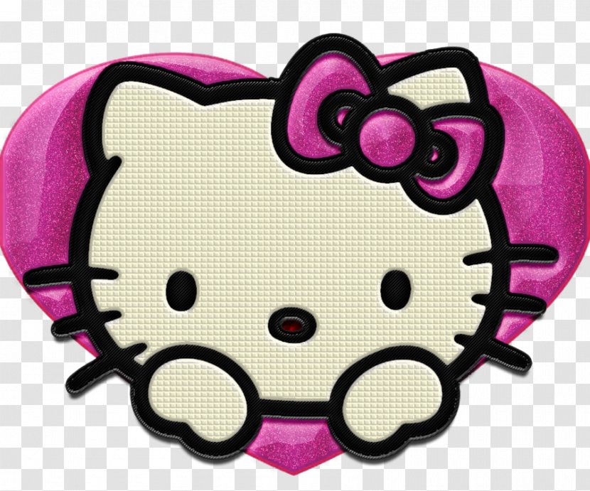 Hello Kitty Drawing - Magenta Transparent PNG