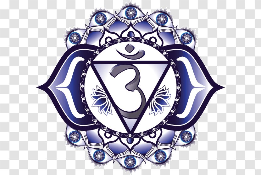 Ajna Third Eye Chakra Symbol Meditation - Indigo Transparent PNG