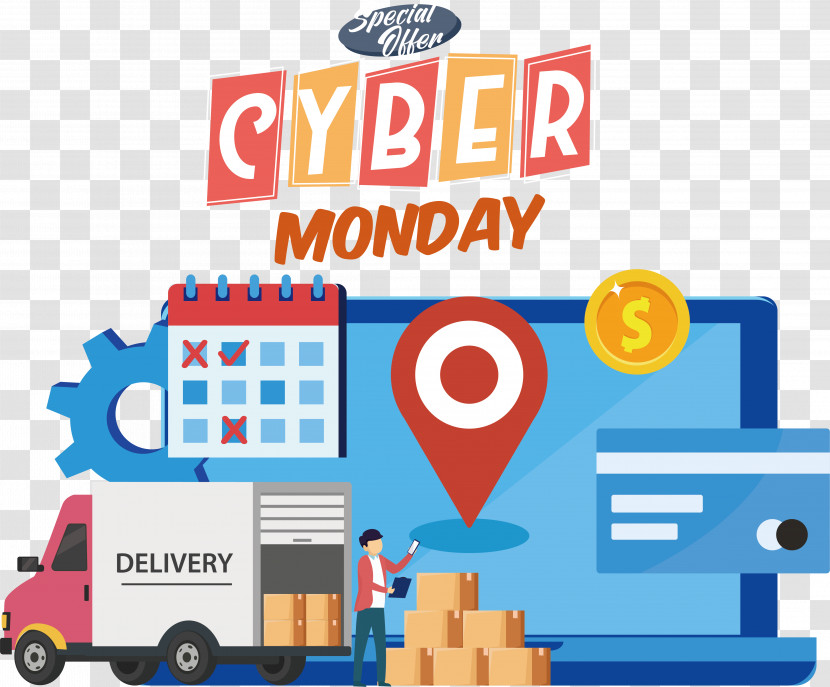 Cyber Monday Transparent PNG