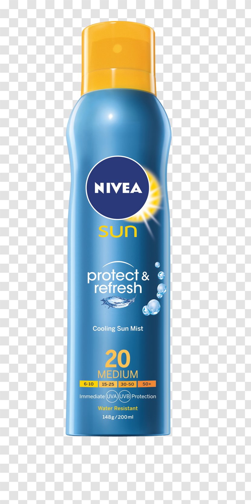 Sunscreen Lotion Beiersdorf NIVEA Sun Factor De Protección Solar - Nivea - Protection Transparent PNG