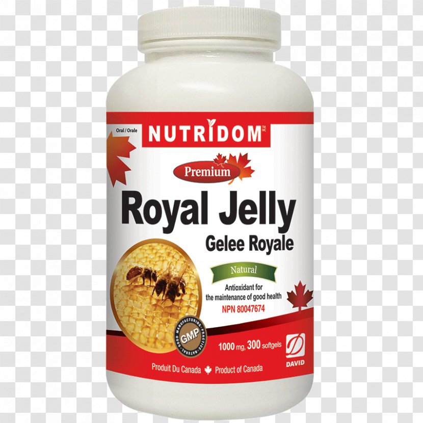 Dietary Supplement Royal Jelly Canada Vitamin Softgel Transparent PNG