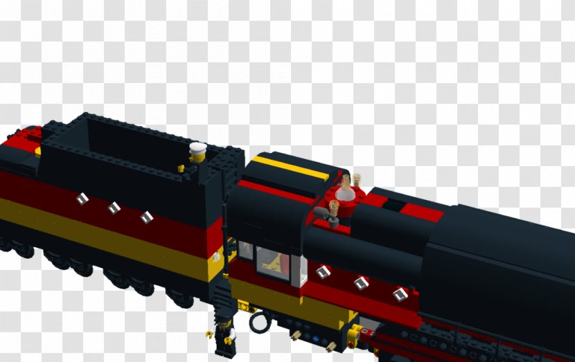 Railroad Car Lego Trains Rail Transport Locomotive - Train Transparent PNG