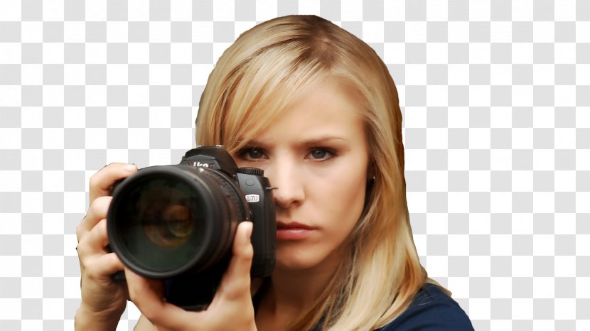 Kristen Bell Veronica Mars Hollywood Duncan Kane YouTube - Reflex Camera Transparent PNG