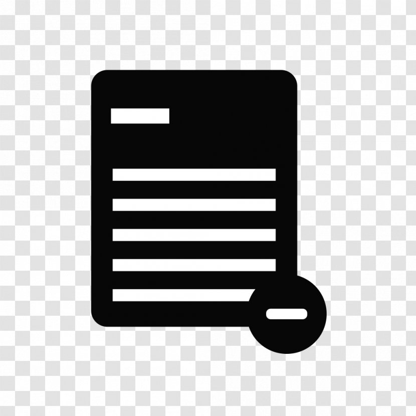 Document File Format Page - Rectangle - Trash Can Transparent PNG