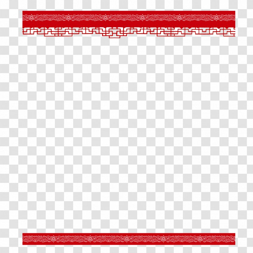 Textile Canon Area Pattern - Triangle - Red Chinese Style Three-dimensional Edge Of The Border Transparent PNG