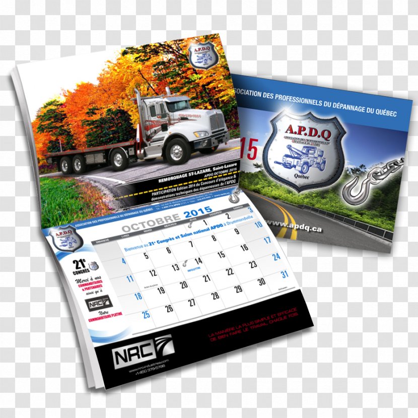 Calendar Multimedia APDQ - Photocopie Transparent PNG