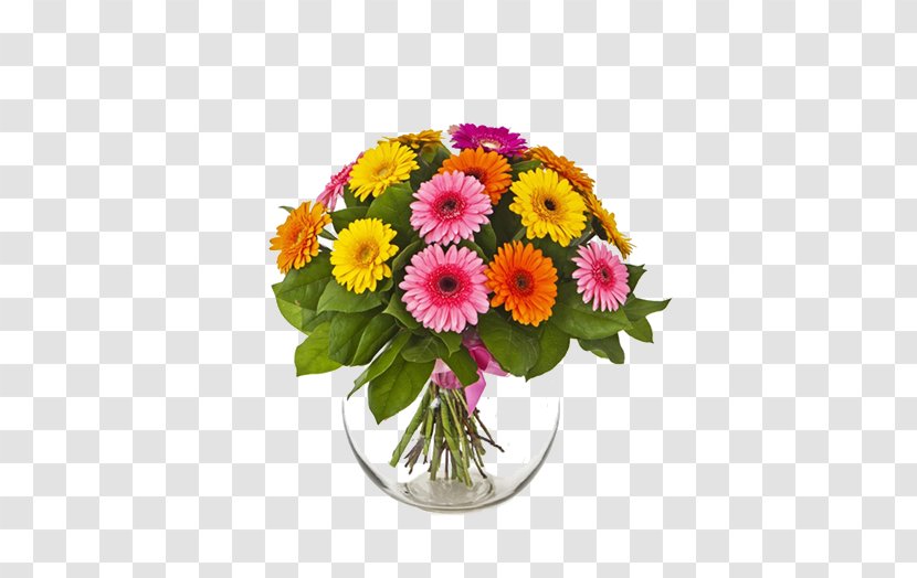 Flower Bouquet Floristry FTD Companies Gift - Plant - Gerbera Transparent PNG
