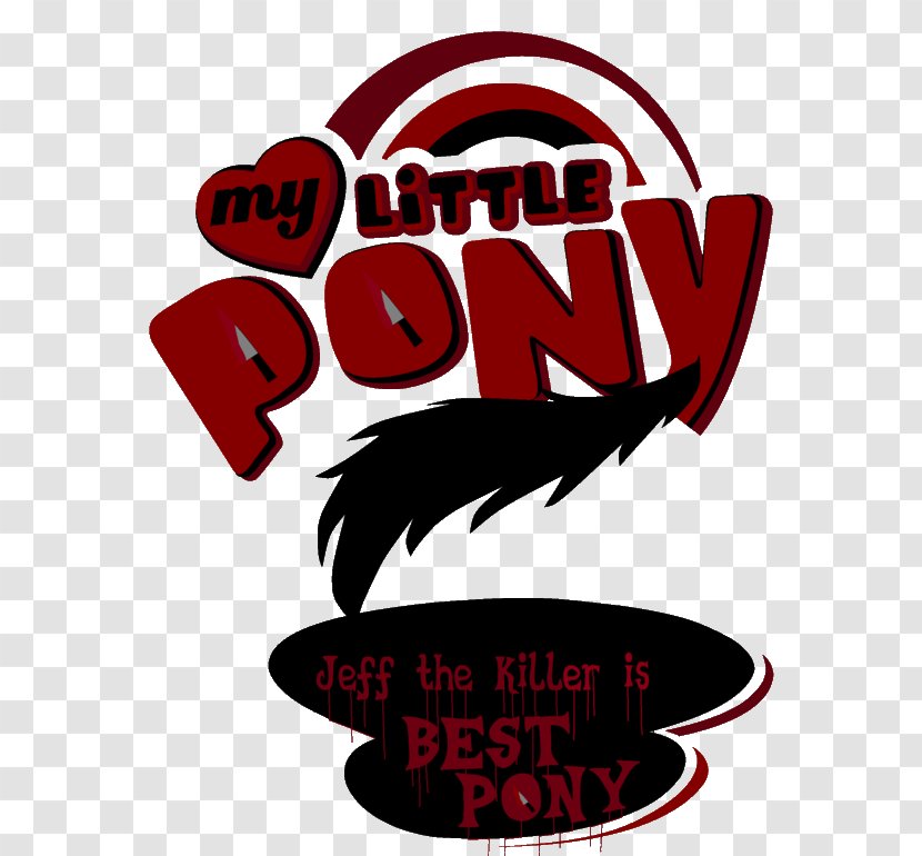 Pony Pinkie Pie Logo Twilight Sparkle Rainbow Dash - Watercolor - Jeff The Killer Transparent PNG