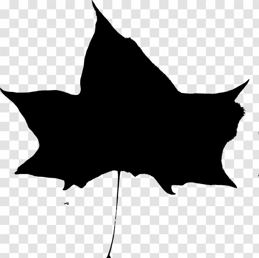 Leaf Clip Art - Black Transparent PNG