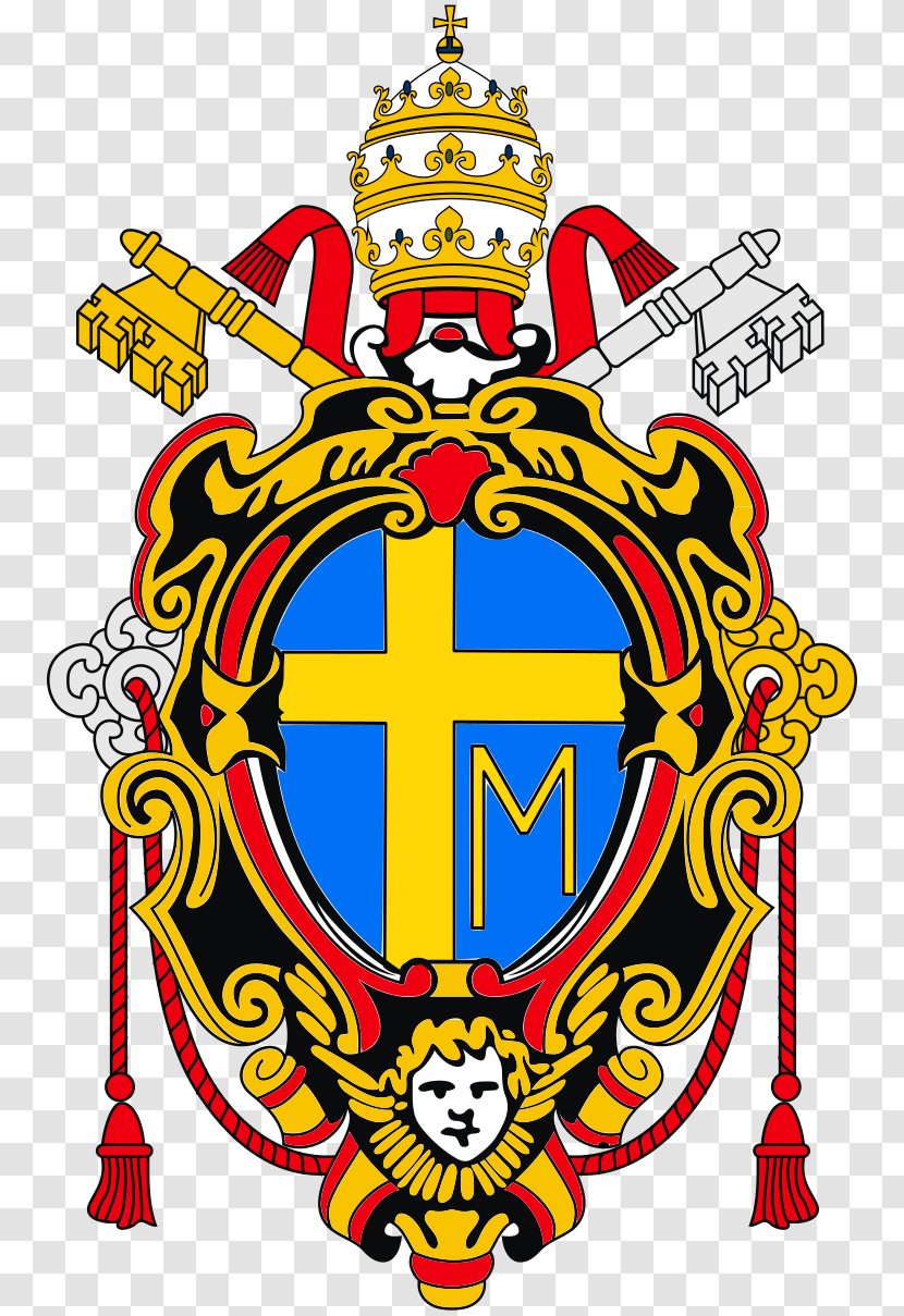Papal Coats Of Arms Coat Pope Benedict XVI Aita Santu - Xvi - Saint Louis Transparent PNG