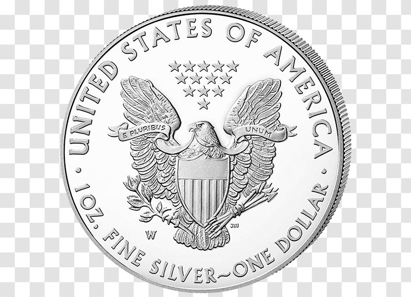 American Silver Eagle Proof Coinage United States Mint Kennedy Half Dollar Transparent PNG