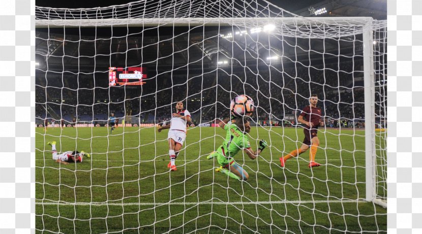 Football Goal A.S. Roma Capocannoniere 2016–17 Serie A - Net - Edin Dzeko Transparent PNG