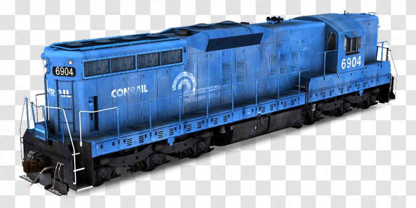 Rail Transport EMD SD9 Locomotive Electro-Motive Diesel SD40-2 - Track - Conrail Filigree Transparent PNG