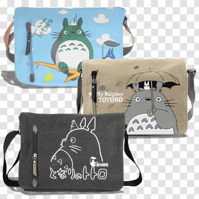 Handbag Tatsuo Kusakabe My Neighbor Totoro Canvas Messenger Bags - Heart - Sling Bag Transparent PNG