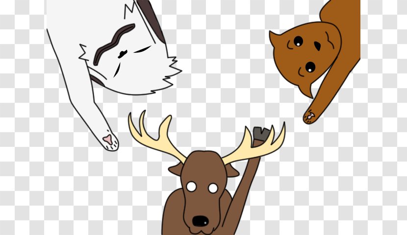 Dog Reindeer Antler Illustration - Shikamaru Vector Transparent PNG