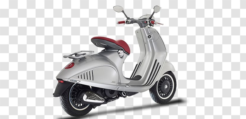 Scooter Piaggio Vespa 946 Motorcycle - Motor Vehicle Transparent PNG