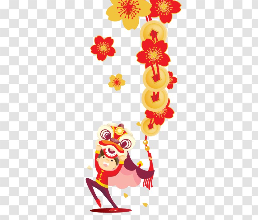 Floral Design Pattern - Fictional Character - Japanese New Year Transparent PNG