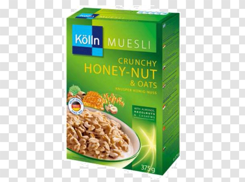 Corn Flakes Peter Kölln GmbH & Co. KGaA Muesli Breakfast Cereal - Honey - Nuts Transparent PNG