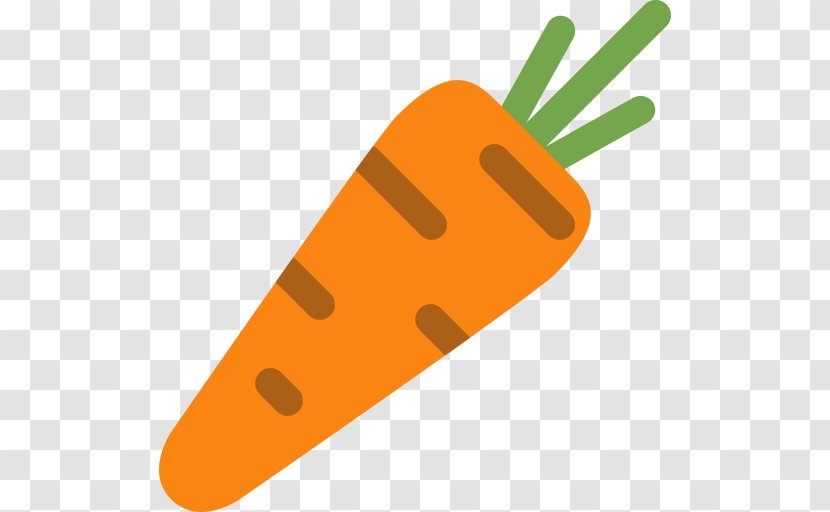 Vegetarian Cuisine Carrot Vegetable - Orange - Icon Flat Transparent PNG