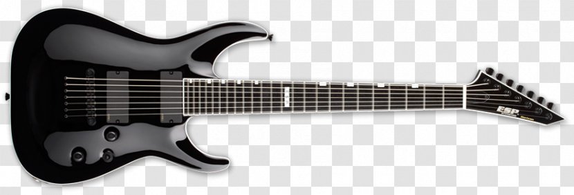 Seven-string Guitar ESP Guitars Seymour Duncan Floyd Rose Pickup - Musical Instrument Transparent PNG