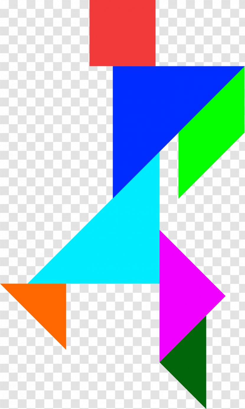 Jigsaw Puzzles Tangram Keyword Tool Clip Art - Triangle Transparent PNG