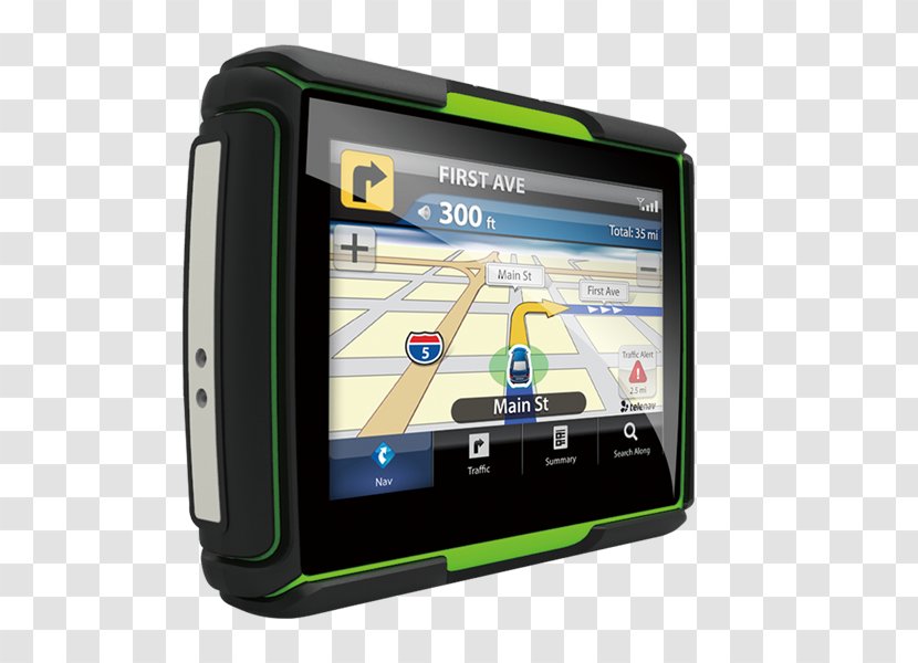 GPS Navigation Device Touchscreen Satellite Tracking Unit - Multimedia - RPS Alarm Transparent PNG
