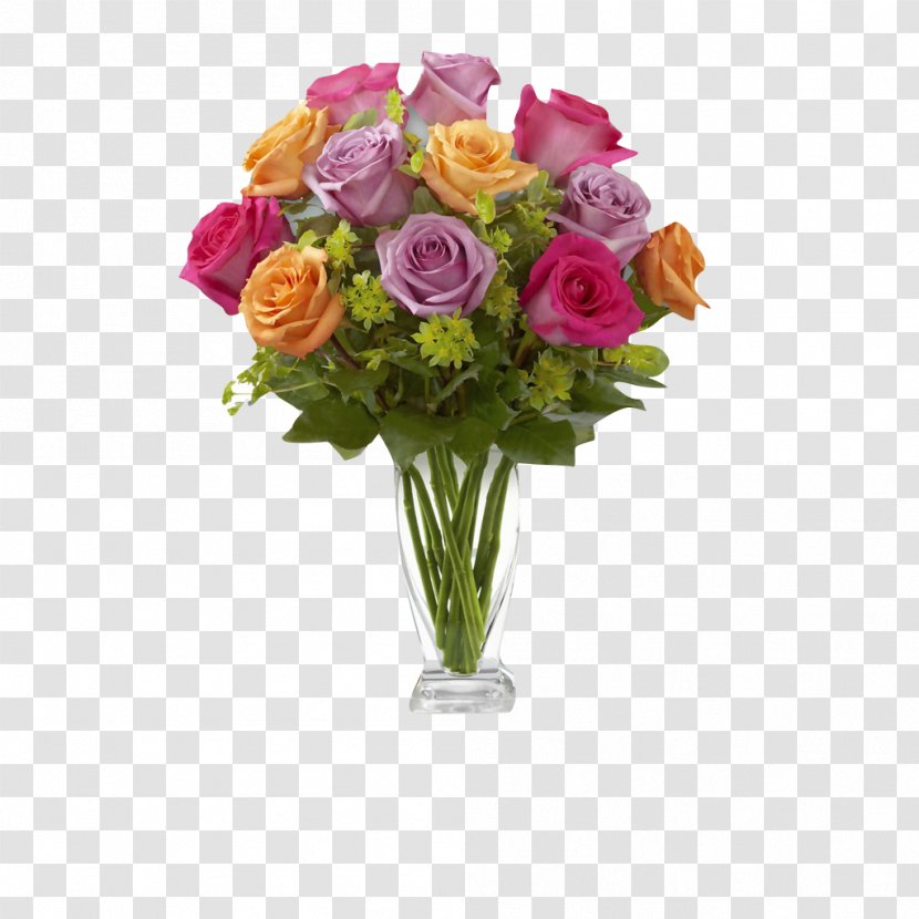 Flower Bouquet Rose FTD Companies Vase - Floristry Transparent PNG