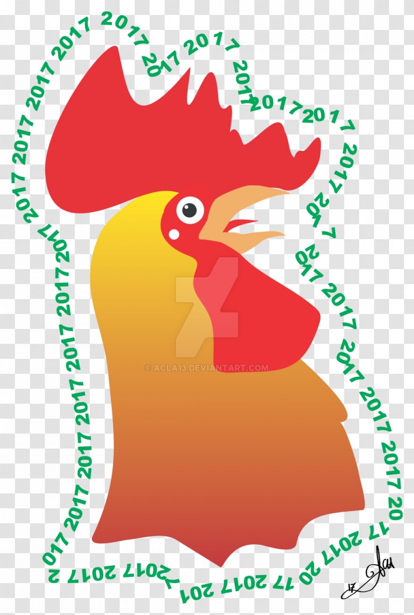 Chicken Bird Galliformes Rooster - Year Of The Transparent PNG