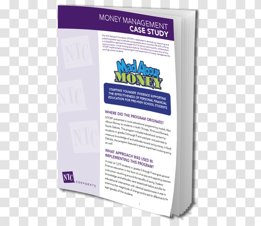Brand Brochure Font - Money Management Transparent PNG