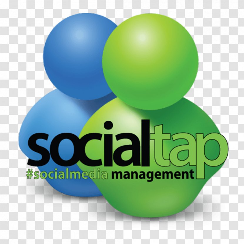 Logo Brand Green - Text - Social Media Management Transparent PNG