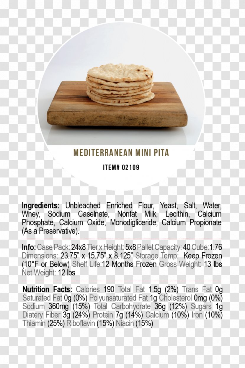 Gyro Naan Pita Bread Meat - Text Transparent PNG