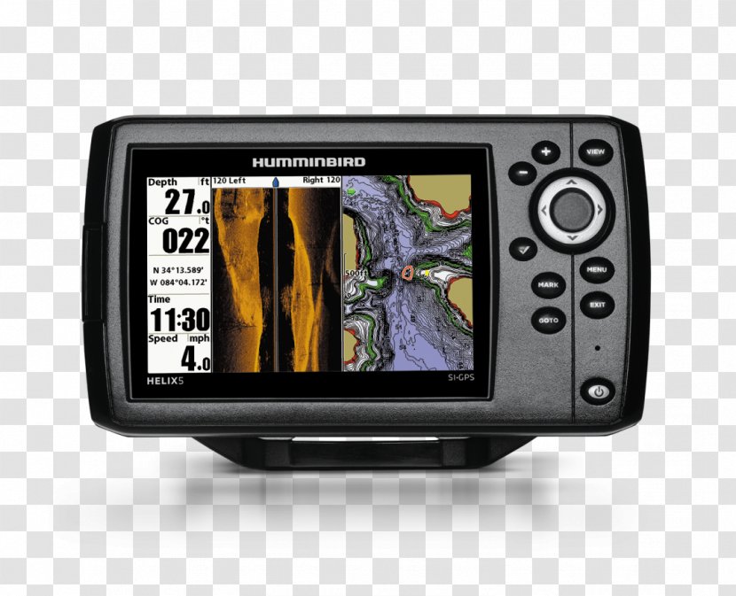 Fish Finders Global Positioning System Sonar Lowrance Electronics Chirp - Transducer - Multimedia Transparent PNG
