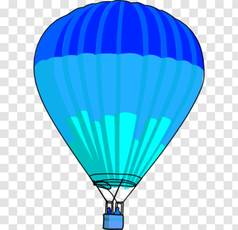 Hot Air Balloon Free Content Clip Art - Bluegreen - Carpool Clipart Transparent PNG