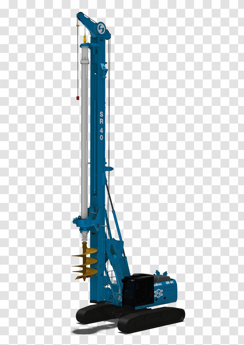 Drilling Rig Deep Foundation Soilmec Augers Machine - Drill Transparent PNG