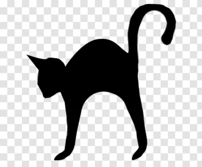 Black Cat Kitten Drawing Clip Art Transparent PNG