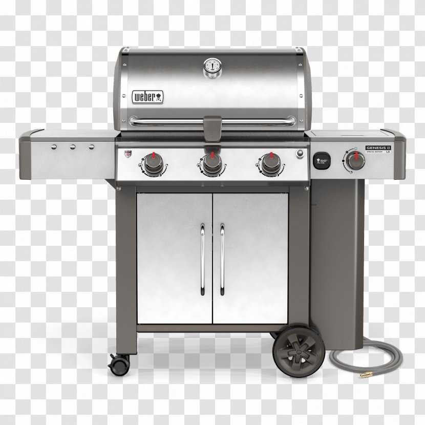 Barbecue Weber Genesis II LX 340 S-440 Weber-Stephen Products Propane - Kitchen Appliance Transparent PNG