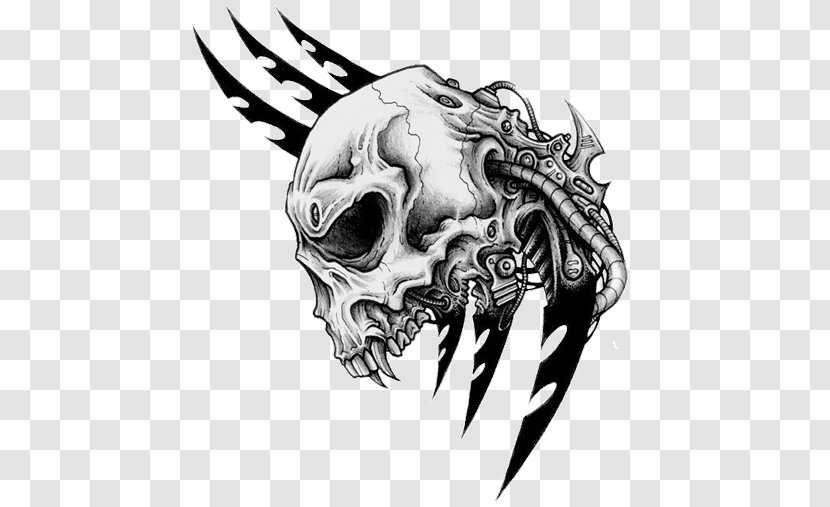 Tattoo Skull Transparent PNG