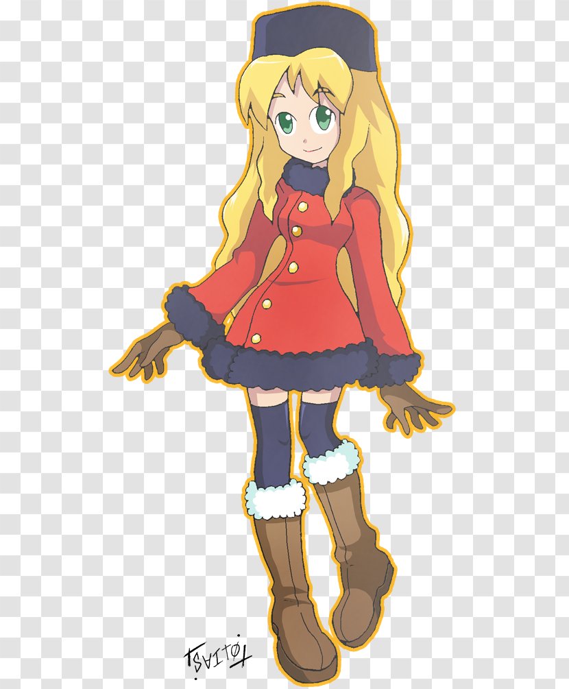 Kalinka Fan Art Cossack Mega Man 4 - Heart Transparent PNG