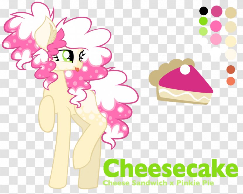Cheesecake Cheese Sandwich Pony Pinkie Pie Horse Transparent PNG
