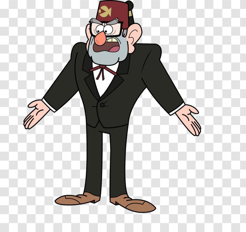 Grunkle Stan Mabel Pines Dipper Stanford Bill Cipher - Hand - Television Show Transparent PNG