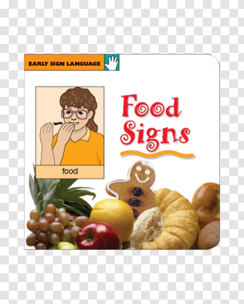 Food Signs Playtime Sign Language With Your Baby - Book Transparent PNG