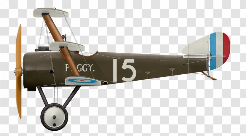 Sopwith Triplane Camel Pup World War I Fokker Dr.I - Manfred Von Richthofen - Airplane Transparent PNG