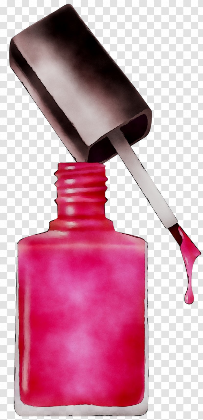 Clip Art Nail Polish Cosmetics - Magenta Transparent PNG