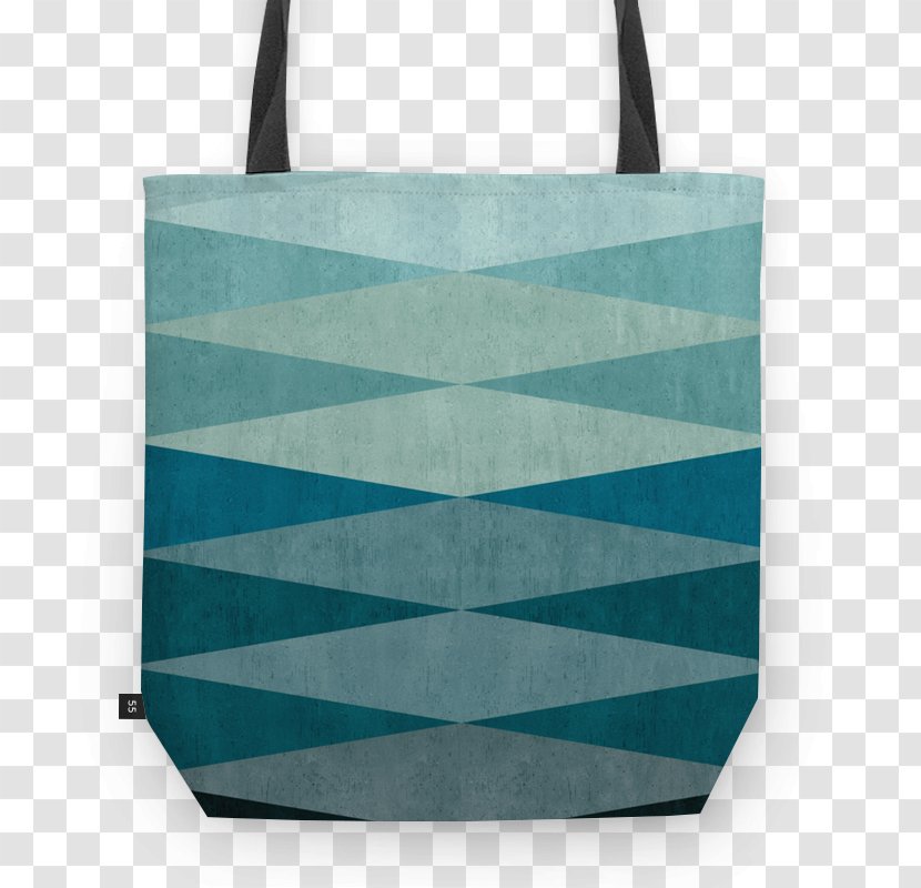 Tote Bag Art Handbag Sketchbook Cityscape - Turquoise - Minimalista Moderno Transparent PNG